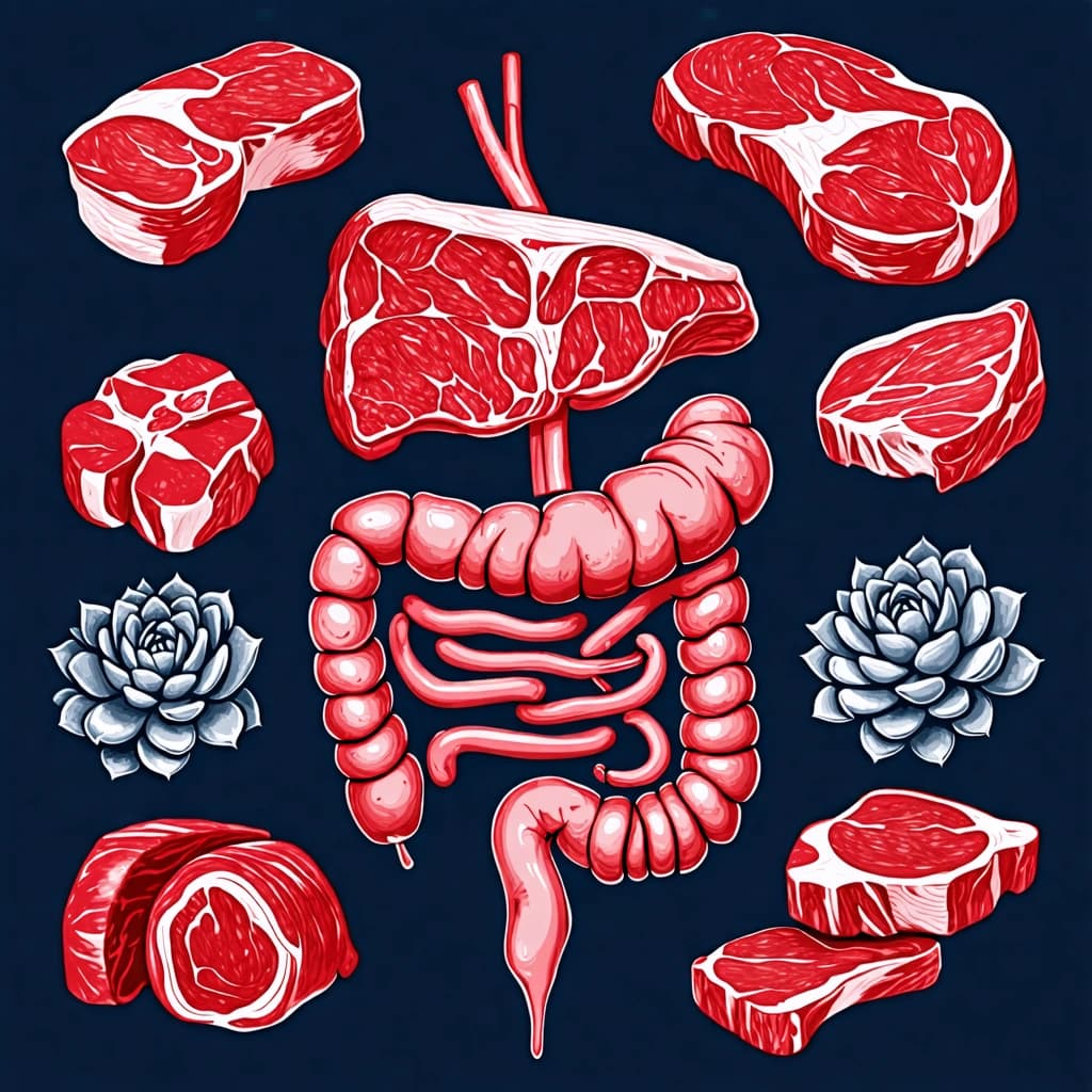 O Intestino em Foco: Por que o Que Você Come Influencia Mais do Que Você Imagina? 🍖💩